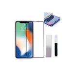 ucuzmi Iphone Xr Uv Işınlı Ultraviyole Işık Kavisli Tam Kaplar Temperli Kırılmaz Cam-ekran Koruyucu