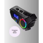 UCUZTEKNO 111860931 Suya Dayanıklı Bluetooth İnterkom 5.4 Hoparlör 500Mah Batarya Ve Fm Radyo Özellikli