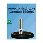 UCUZTEKNO Pilli Baharat Değirmeni Karabiber Tuz ve Baharat Öğütücü TYCE8AB0A9065BB2A0AB87E01
