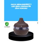 Ucuztekno tekno 7 Renk Dinlendirici LED Işıklı Aroma Buhar Makinesi 2026
