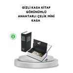 Ucuztekno tekno Gizli Kitap Kasa – Metal Gövdeli, Anahtarlı 2026
