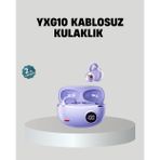 Ucuztekno tekno Kulak Arkası Klipsli Bluetooth Kulaklık YXG10 Silikon Malzemeli Ergonomik 2026