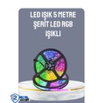 Ucuztekno tekno Kumandalı 5 Metre Şerit LED Dekoratif Aydınlatma 2026