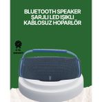 Ucuztekno tekno Net Stereo Ses Sunan IPX5 Su Geçirmez Bluetooth Hoparlör 2026