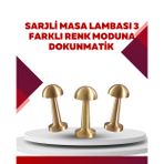 Ucuztekno tekno Şarjlı Dimmerli LED Masa Lambası – 4-8 Saat Aydınlatma 2026