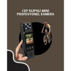 Ucuztekno tekno WiFi Özellikli Taşınabilir Kamera – 1.3” TFT Ekran, 3MP Fotoğraf, 128GB Kart Desteği