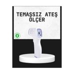 UCUZTEKNO Temassız Termometre Hızlı Ölçüm Güvenli Dijital Ateş Ölçer TYC79FA396468DFF85BCBF201