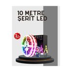 UCUZTEKNO Trendlia Su Geçirmez 10M Smart Şerit Led TV Arkası ve Oda Dekorasyonu İçin