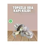 UCUZTEKNO TYC15C73A5FA4384BB8155D10 Trendlia İç Ve Dış Mekan Uyumlu Giriş Tipi Topuzlu Kilit
