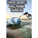 UCUZTEKNO TYC262A5A5160439456F81801 Bahçe Ve Araba Yıkama Tabancası Su Basınçlı Hazneli Bataryalı Oto Yıkama