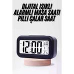 UCUZTEKNO TYC6EA0779BFF6AE851517D00 Trendlia Dijital Işıklı Alarmlı Çalışma Masası Ekran Pilli Çalar Saat