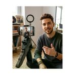 UCUZTEKNO UCZZZK555TRİPOD-3 Trendlia Katlanabilir Telefon Standı Mini Tripod Masaüstü Video Çekim Tutucu