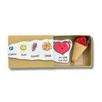 UDAPIX Matchbox Aşk Kartı - Yıldönümü ve Sevgililer Günü için Benzersiz El Yapımı Tebrik Kartı - Çift, Eş, Koca, Kız Arkadaş, Erkek Arkadaş için Sürpriz Aşk Hediyesi (My Love For You)