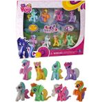 UDATOYS My Little Pony Oyuncak Pony At Karakter Figür Seti 8 Li
