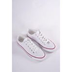 Udbys Unisex Beyaz Keten Ayakkabi