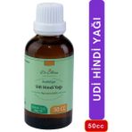 Udi Hindi Yağı 50ML Mikrop Kırıcı Antioksidan Cilt Bakım Sağlık Saf Bitkisel Güzellik Estetik Hediye