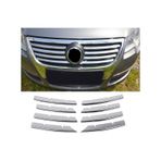 Ueskrom Vw Passat B6 Krom Ön Panjur 8 Parça 2005-2011 Arası P.çelik