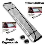Ufak Tefek Şeyler Ön Cam Metalize Güneşlik Düz Model Ölçü:60*130 Cm
