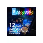 Ufak Tefek Şeyler Volkswagen Caddy 1.0 Tsı 102 Araca Uygun Kumandalı Müziğe Duyarlı 12 Led Ayak Altı Led - 7 Renk Rgb