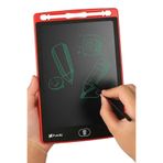 Ufak Tefek Şeyler Yazı Çizim Tableti Lcd 8,5 Inç Dijital Kalemli Çizim Yazı Tahtası Grafik Eğitim Tableti Kırmızı