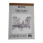 UFEN Mahi Max Eskiz Defteri Sketchbook A5 - 148x210 Mm 50 Yaprak