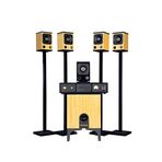 Uferphile Surround Hi-fi 5.1 Dolby Atmos Bambu Sinema Sistemi - Siyah