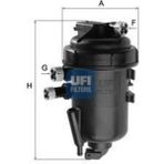 Ufı 55.147.00 55.147.00 Mazot Filtresi Albea Doblo 05- Punto Ducato / Boxer / Jumper / Astra H Corsa C Combo A