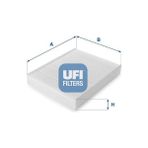 Ufi Depomix Polen Filtresi Fiesta V 1.3-1.4tdci-1.4 16V-1.6TDCI-1.6 16V 01 Fusion 1.4-1.4tdci-1.6-1.6tdci 02 - Çok Renkli