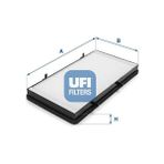 Ufi Depomix Polen Filtresi Trafic Ii-Vivaro 2.0 16V-1.9DCI-2.0DCI-2.5DCI-PRIMASTAR 01 - Hepsi