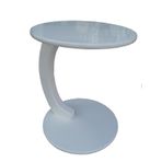 Ufo C St 18105 Sehpa Mdf Parlak Beyaz Lake Alti Tekerlek Kanepe Oturarak Calisma
