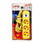 Ufo Grup Priz 1.5 Mt Usb Li Sarı