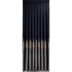 UFUK PERDE PANO FON VENEDİK LACİVERT-GRİ (TEK KANAT) - 100 X 270 - Lacivert - Gri