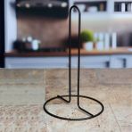 UG Home Siyah Dik Peçetelik Tutucu Metal Kağıtlık