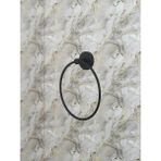 UG Home Siyah Halka Havluluk Havlu Askısı