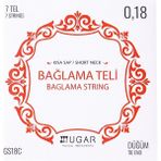 Ugar GS18C Kısa Sap Bağlama Teli 0.18 - Gümüş