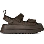 Ugg %83 Sentetik, %17 Tekstil Kahve Kadın Sandalet W Goldenglow Embossed