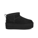 UGG Kadın Bot 1135092 UGG W CLASSIC ULTRA MINI PLATFORM BLACK (SIYAH)