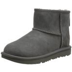 UGG Kadın Mini Ii Classic Bot, gri, 32.5 EU