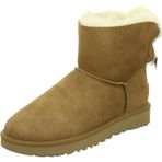 UGG KADIN W CLASSIC MINI BAILEY BOW II Casual Bot CHESTNUT (TABA) 39
