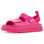 UGG Kids Goldenglow Glossy Sparkles Çocuk Sandaleti, Pembe, 31 Beden