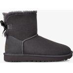 Ugg Mini Bailey Bow Kadın Gri Bot.obs - OBS-Gri