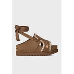 UGG Süet Nakış Detaylı Bağlamalı Sandalet SANDALET 1175133
