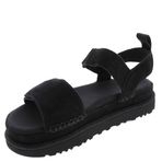 UGG W GOLDENSTAR Kadın Sandalet, Siyah, 38
