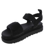 UGG W GOLDENSTAR Kadın Sandalet, Siyah, 40