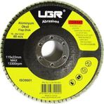 UGR 120 Kum 115X22 mm Metal Ahşap Flap Disk Zımpara