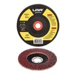 UGR 180 mm 120 Kum Metal Ahşap Flap Disk Alüminyum Oksit Zımpara