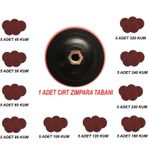 Ugr-Nikon Cırt Zımpara Seti 115 mm 40-320 Kum 57 Parça