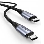 Ugreen 1 mt Type-C To Type-C USB 3.1 Gen2 5A 100 W Thunderbolt 3 Data ve Şarj Kablosu