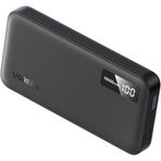UGREEN 10000 mAh güç bankası 22,5 W hızlı şarj, Powerbank USB A USB C taşınabilir şarj cihazı QC 3.0 PD 3.0 Powerbank, dijital ekran, taşınabilir pil, iPhone, Xiaomi, Galaxy, iPad, siyah