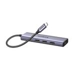 Ugreen 100W Type-C to 4K 30 HZ HDMI 3 USB 3.0 PD Güç Girişi Çoklayıcı Hub Adaptör